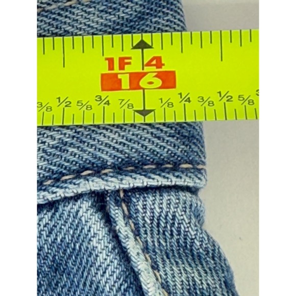 Tommy Hilfiger Vintage Women's Blue Denim Mini Skirt Size 11 Jean‎ Skirt - Picture 6 of 10